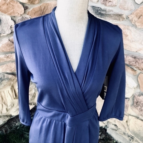 Classiques Entier Nordstrom‎ Blue Dress Size 10 NWT - Picture 7 of 8
